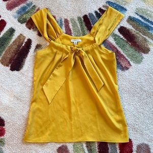 Banana Republic Mustard tank top blouse